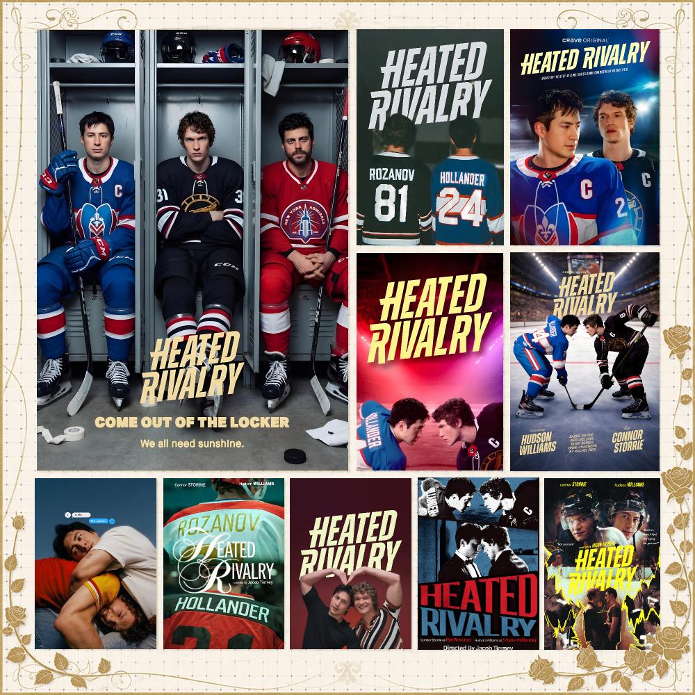 Sports Equipment Poster - ซีรีส์ H-Heated Rivalry โปสเตอร์กีฬาโรแมนติก ตกแต่งผนังห้องนอน ห้องนั่งเล่น