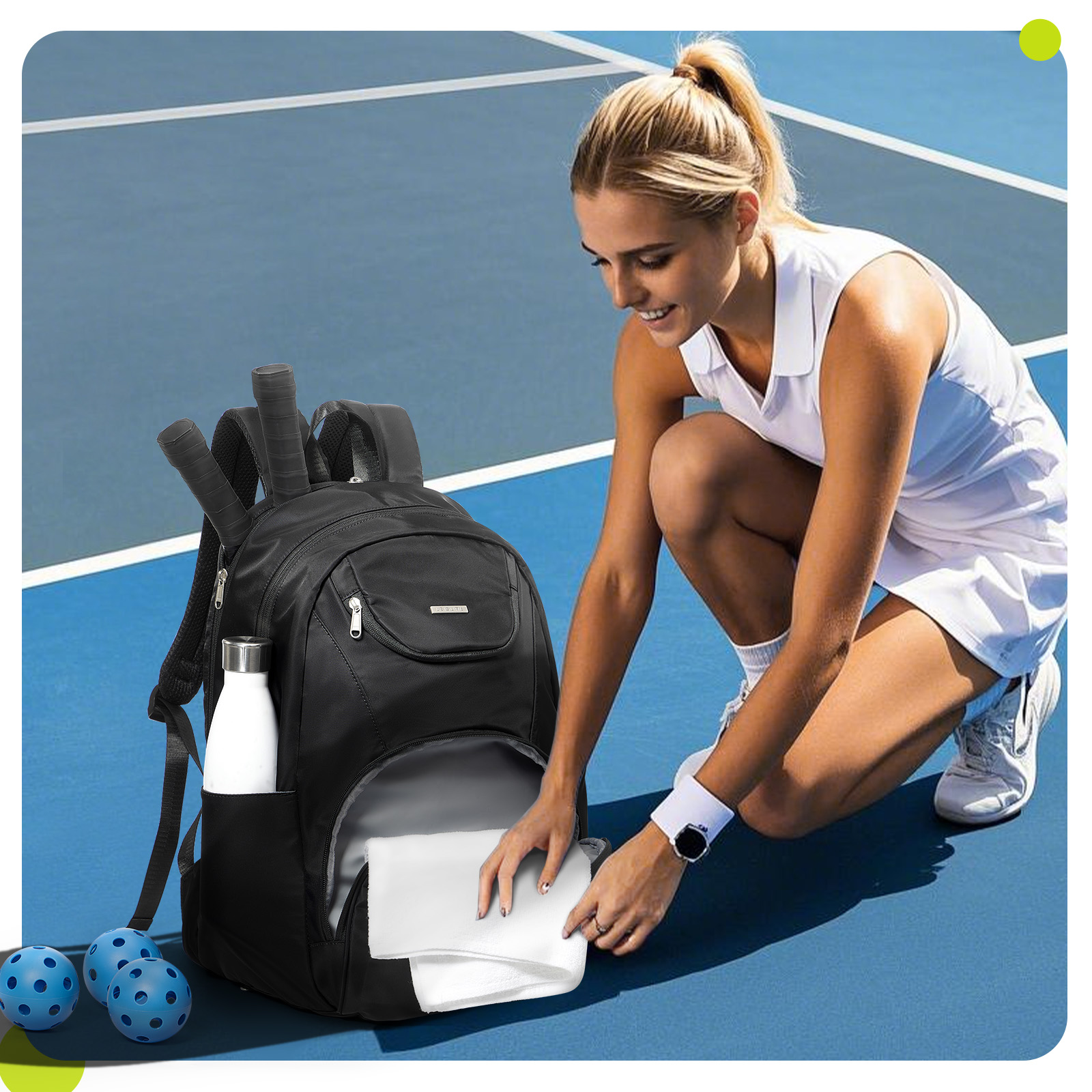 กระเป๋าเทนนิส กระเป๋าเป้สะพายห - Tennis Racket บทวิจารณ์และราคา