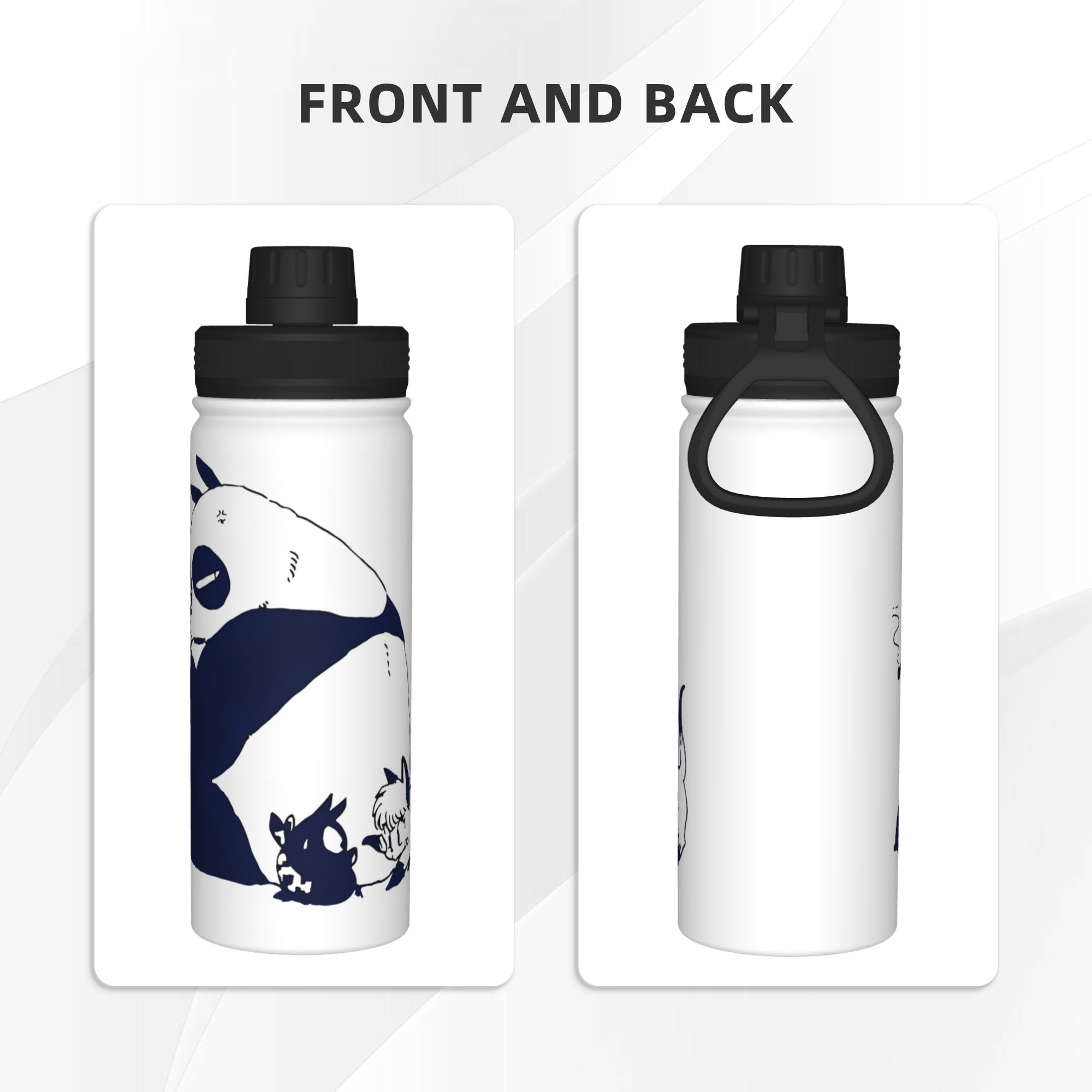 แก้วน้ำเก็บอุณหภูมิสแตนเลส ลาย - Sports Water Bottle Insulated บทวิจารณ์และราคา