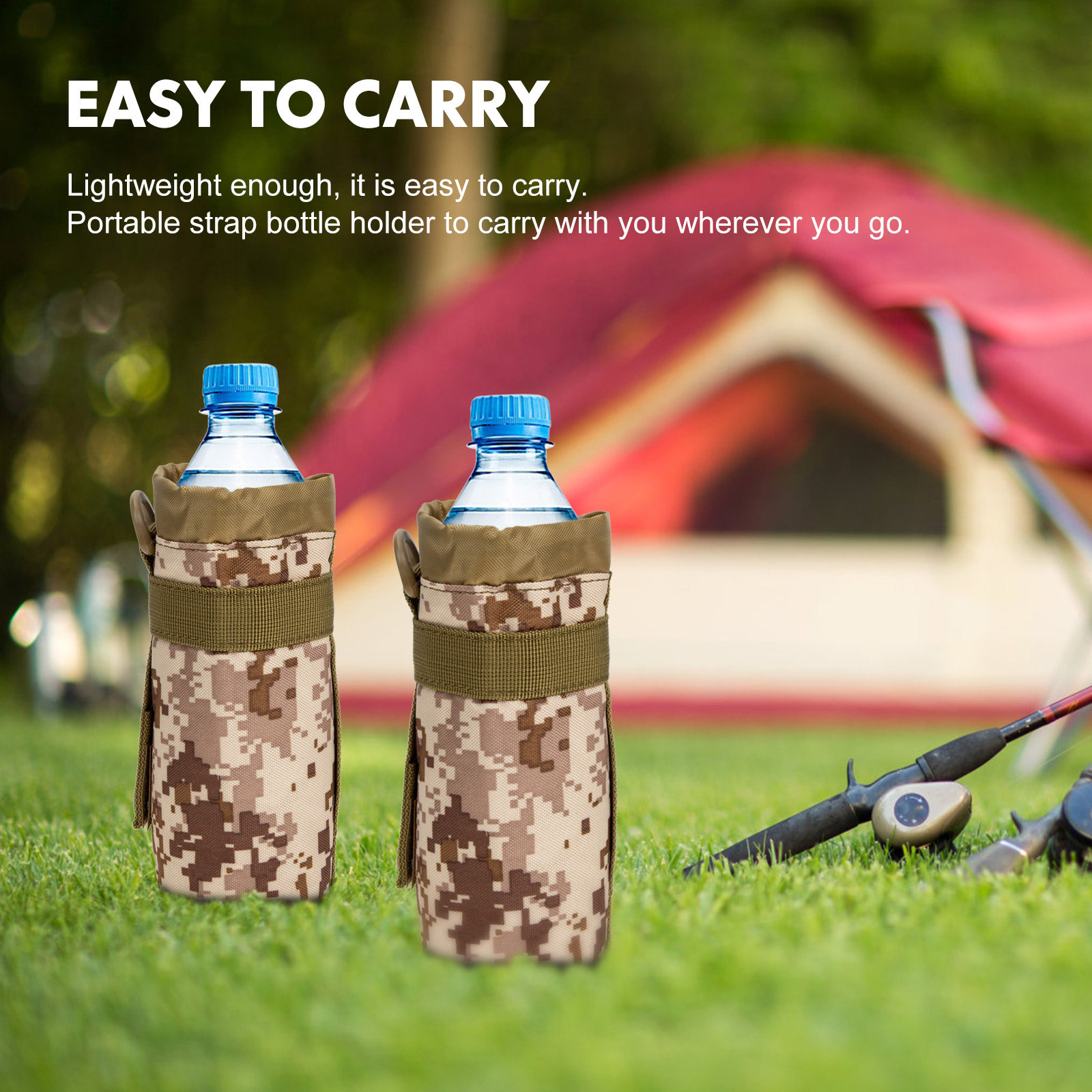 กระเป๋าใส่ขวดน้ำไนลอน กันน้ำ เ - Sports Water Bottle Insulated บทวิจารณ์และราคา