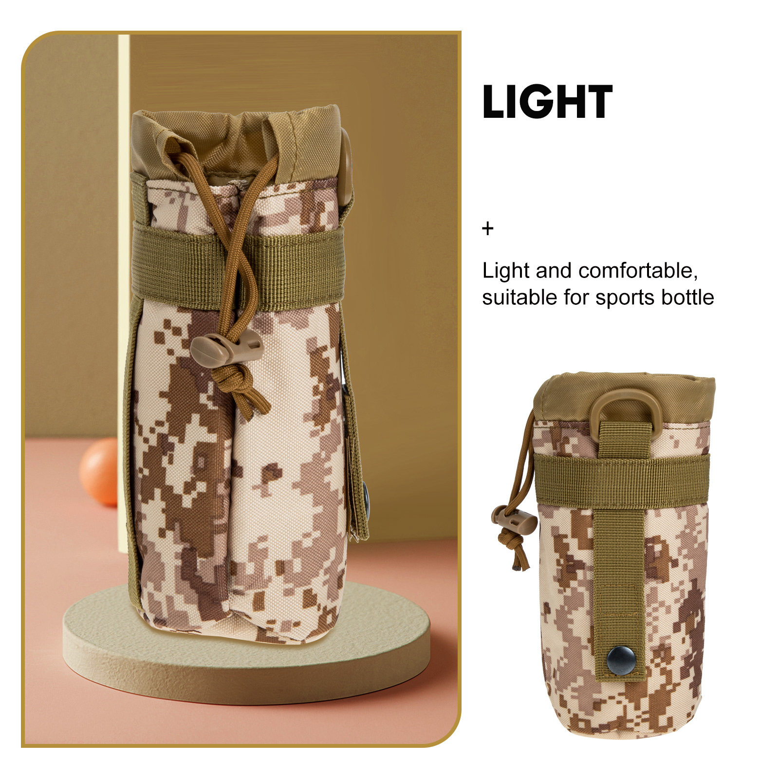 กระเป๋าใส่ขวดน้ำไนลอน กันน้ำ เ - Sports Water Bottle Insulated บทวิจารณ์และราคา